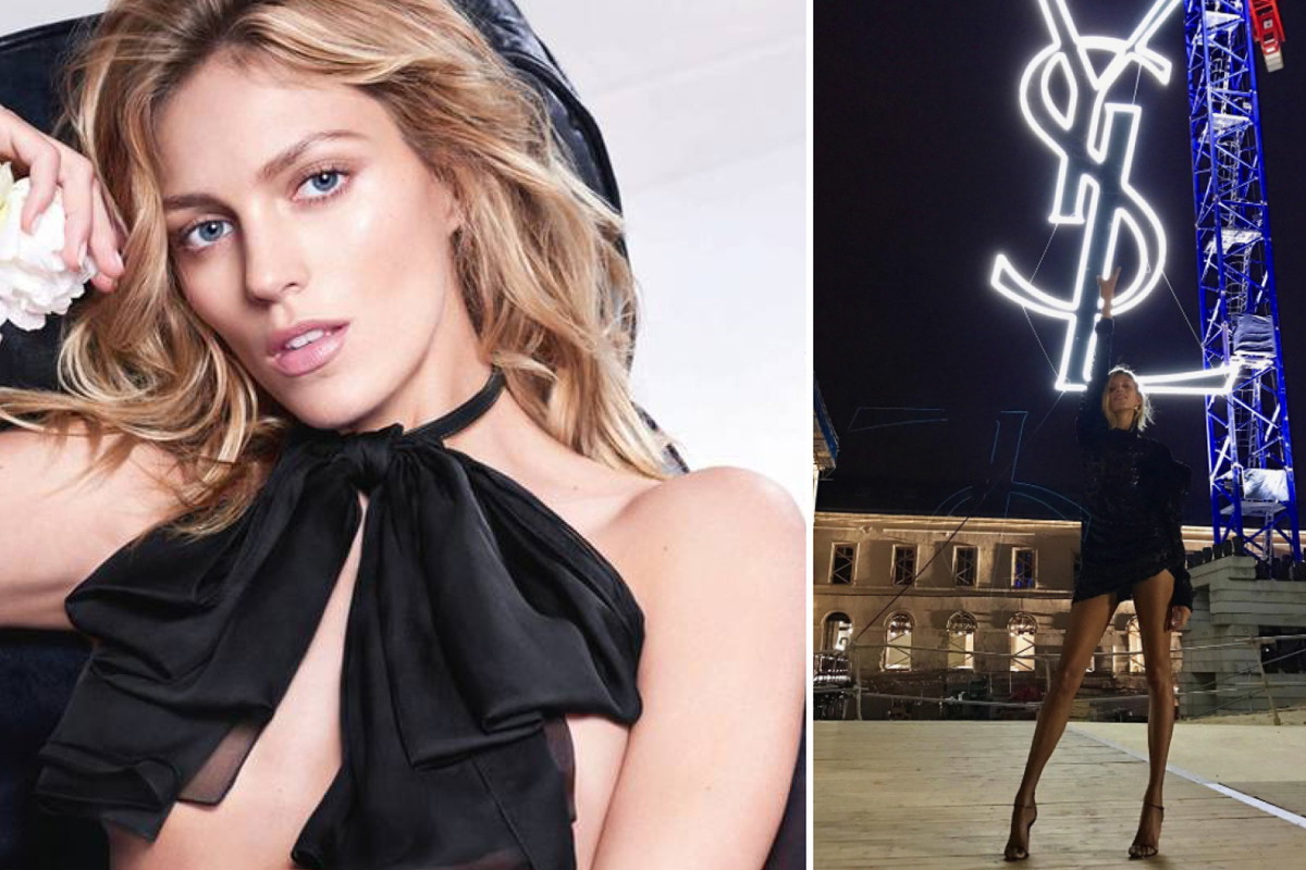 Anja Rubik YSL - krem Yves Saint Laurent Blanc Pur Couture cena