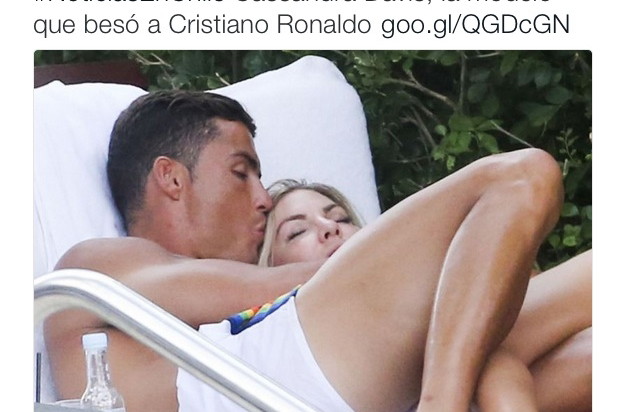 Cristiano Ronaldo ma nową dziewczynę Cassandre Davis
