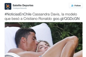 Cristiano Ronaldo ma nową dziewczynę Cassandre Davis