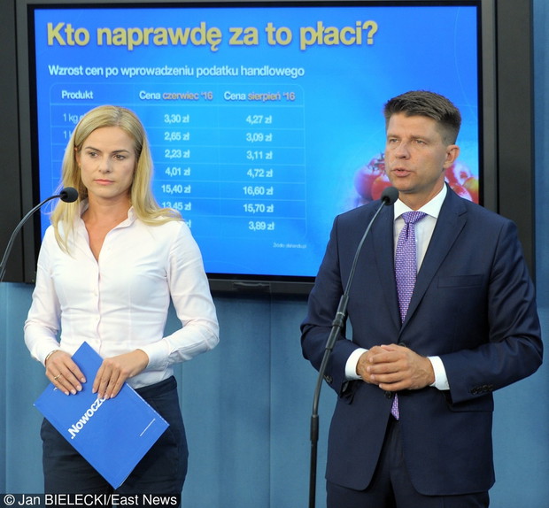 Konferencja prasowa Nowoczesnej nt. zakazu handlu w niedziele