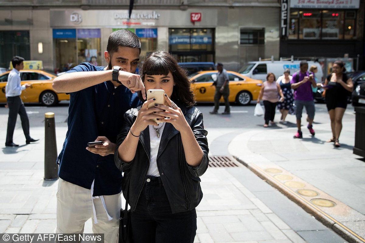 aplikacja, gra, Pokemon GO, telefon, smartfon