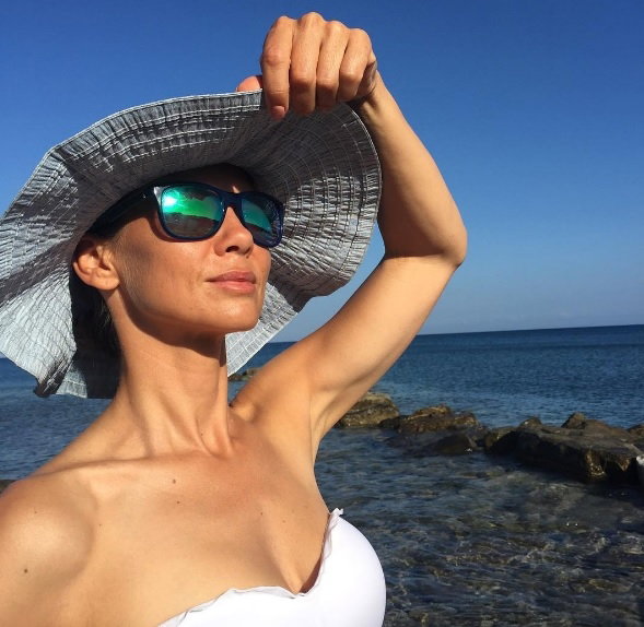 Kinga Rusin na wakacjach
