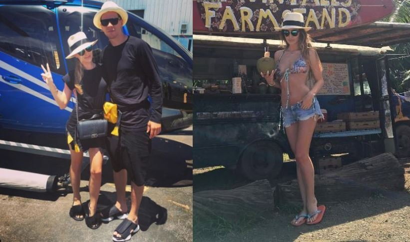 MaRina i Wojtek Szczęsny polecieli do Los Angeles