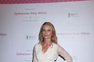 Magdalena Cielecka na pokazie "Zjednoczone Stany Miłości"