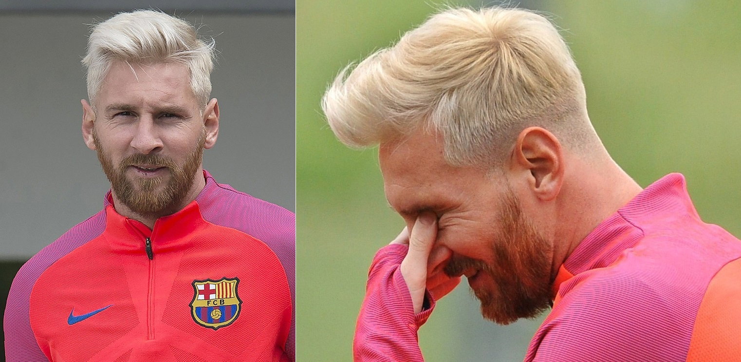 Leo Messi został blondynem