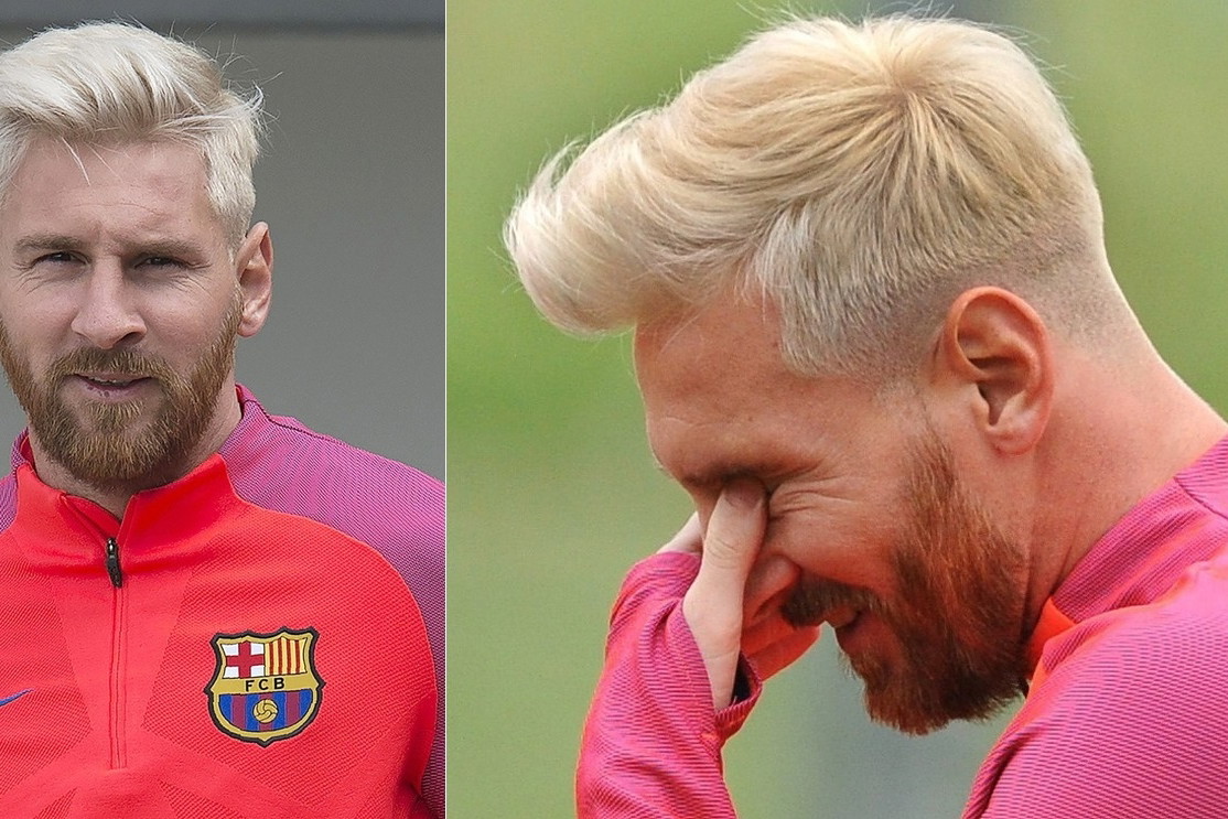 Leo Messi został blondynem