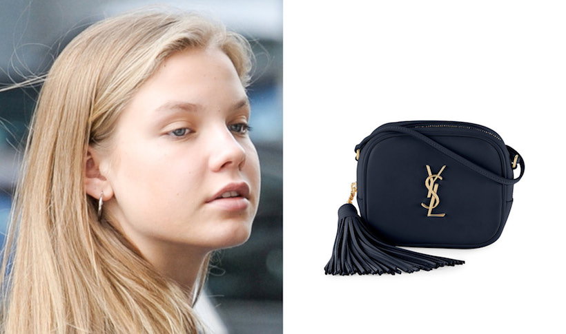 Iga Lis i torebka Saint Laurent