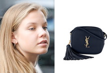 Iga Lis i torebka Saint Laurent