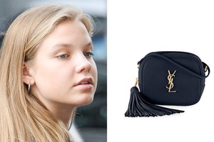 Iga Lis i torebka Saint Laurent