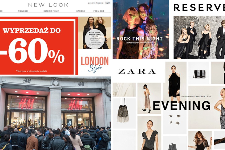 Wyprzedaż zima 2016: Zara, H&M, Reserved, Mohito, Bershka, H&M Home, Zara Home, New Look