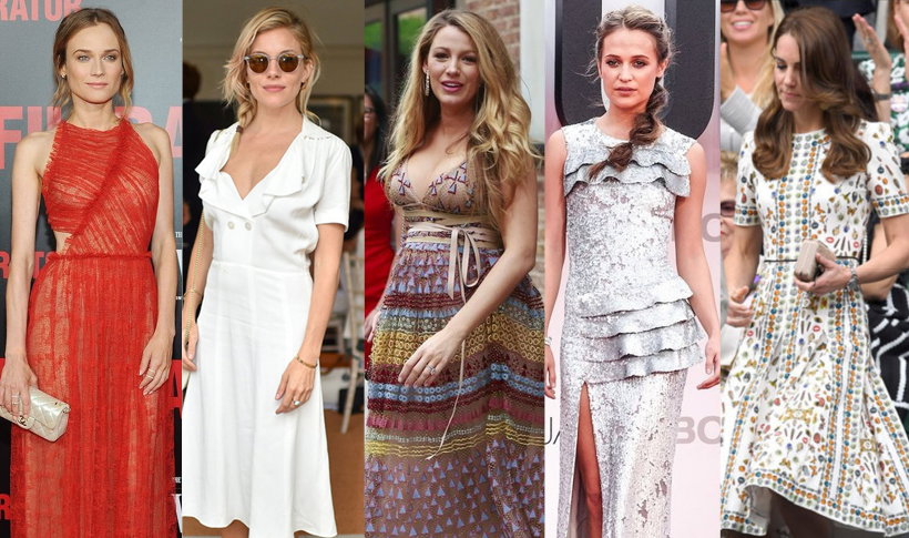 Diane Kruger, Sienna Miller, Blake Lively, Alicia Vikander, Kate Middleton