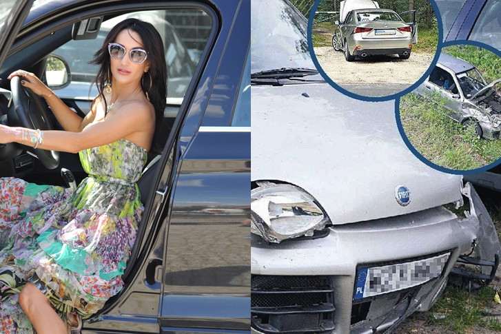 Justyna Steczkowska miała wypadek
