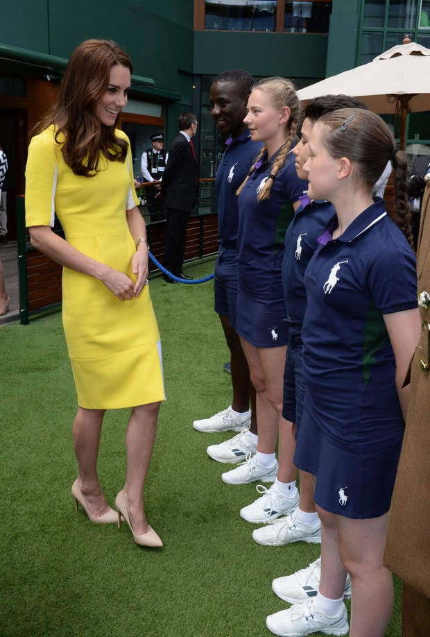 Duchess of Cambridge visit to Wimbledon