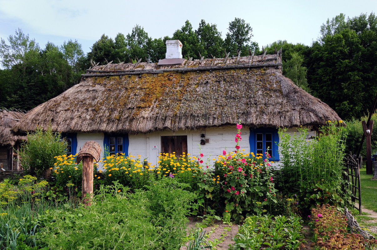 Wiejski ogród