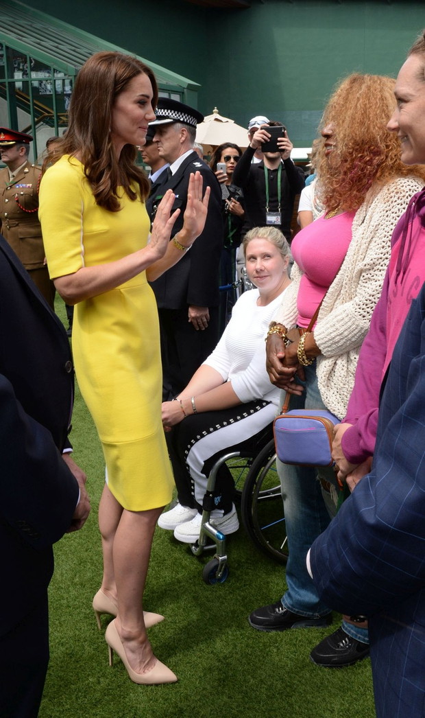 Duchess of Cambridge visit to Wimbledon