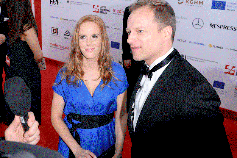Maciej Stuhr i Katarzyna Błażejewska