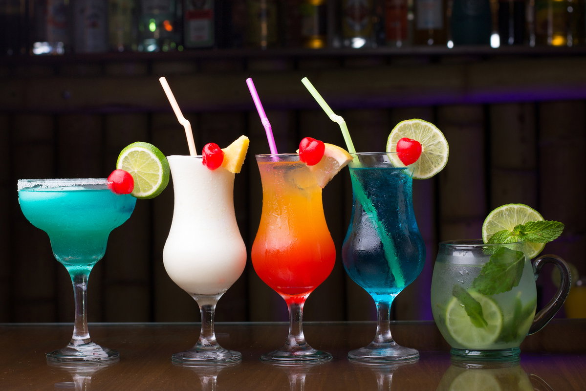 Kolorowe drinki
