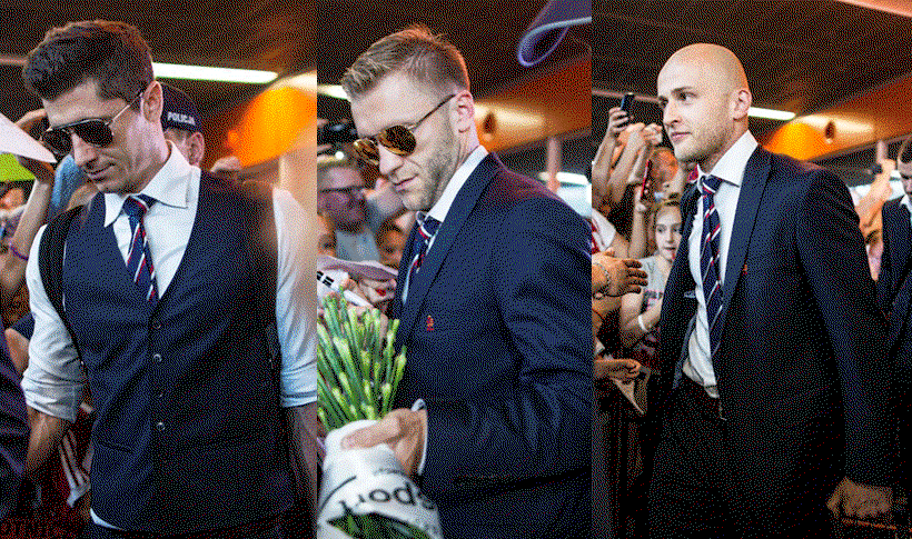 Kuba Błaszczykowski, Robert Lewandowski, Michał Pazdan