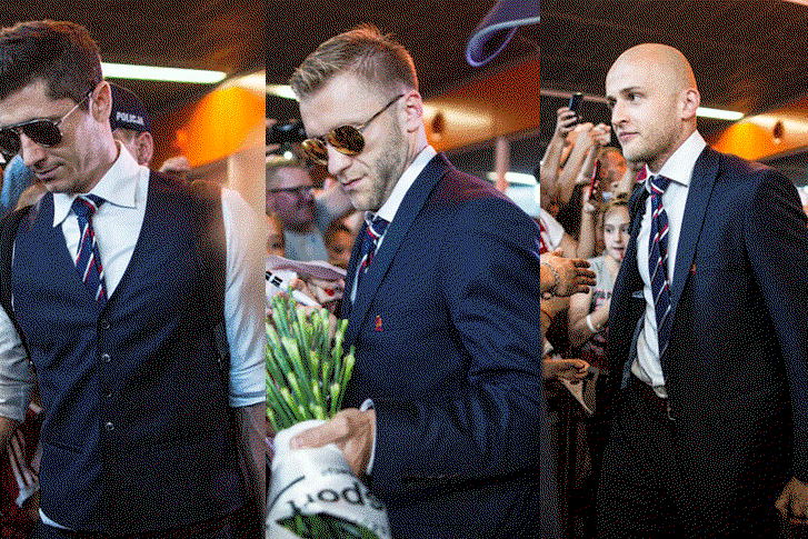 Kuba Błaszczykowski, Robert Lewandowski, Michał Pazdan