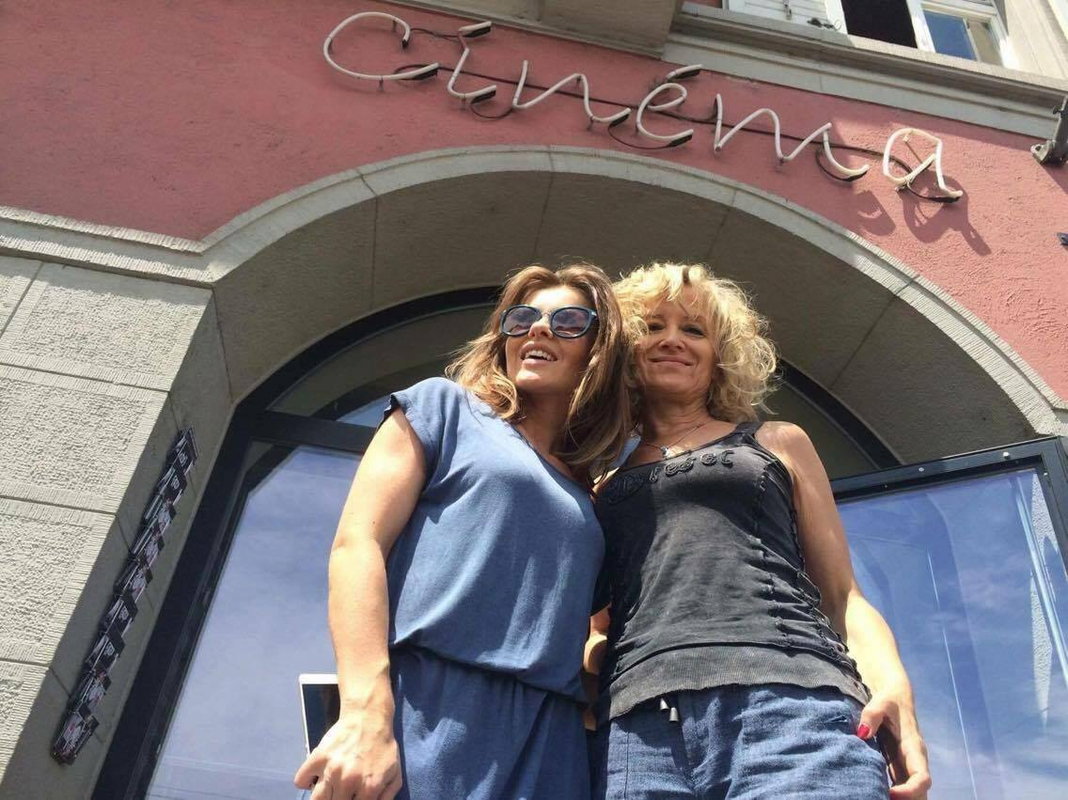 Edyta Herbuś i Małgorzata Bogdańska w Szwajcarii