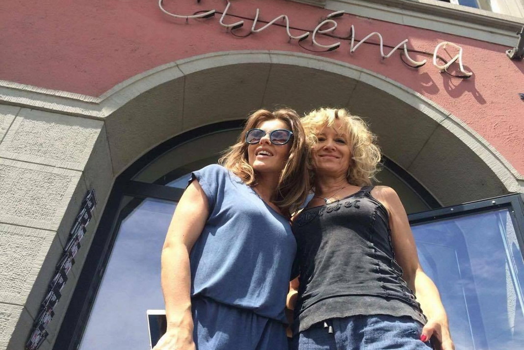 Edyta Herbuś i Małgorzata Bogdańska w Szwajcarii