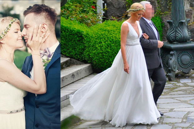 Adam Sztaba i Agnieszka Dranikowska wzięli ślub zdjęcia