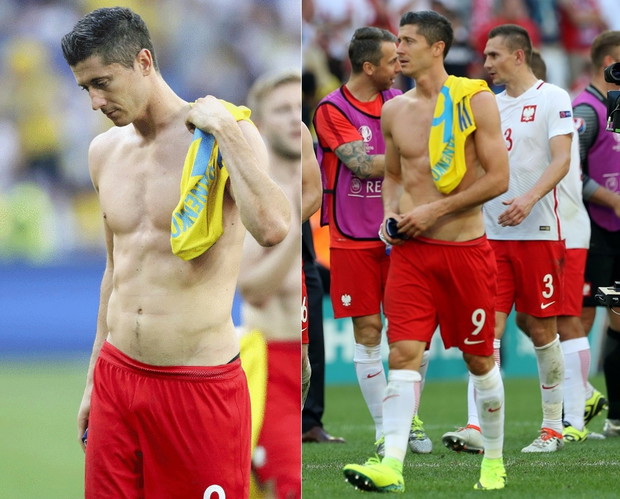 Robert Lewandowski po meczu z Ukrainą na Euro 2016
