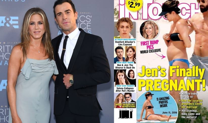 Jennifer Aniston jest w ciąży