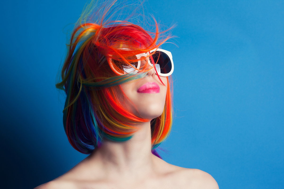 Kolorowe włosy