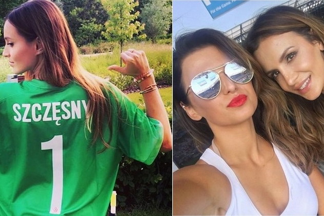 WAGs na meczu Polska-Irlandia Północna