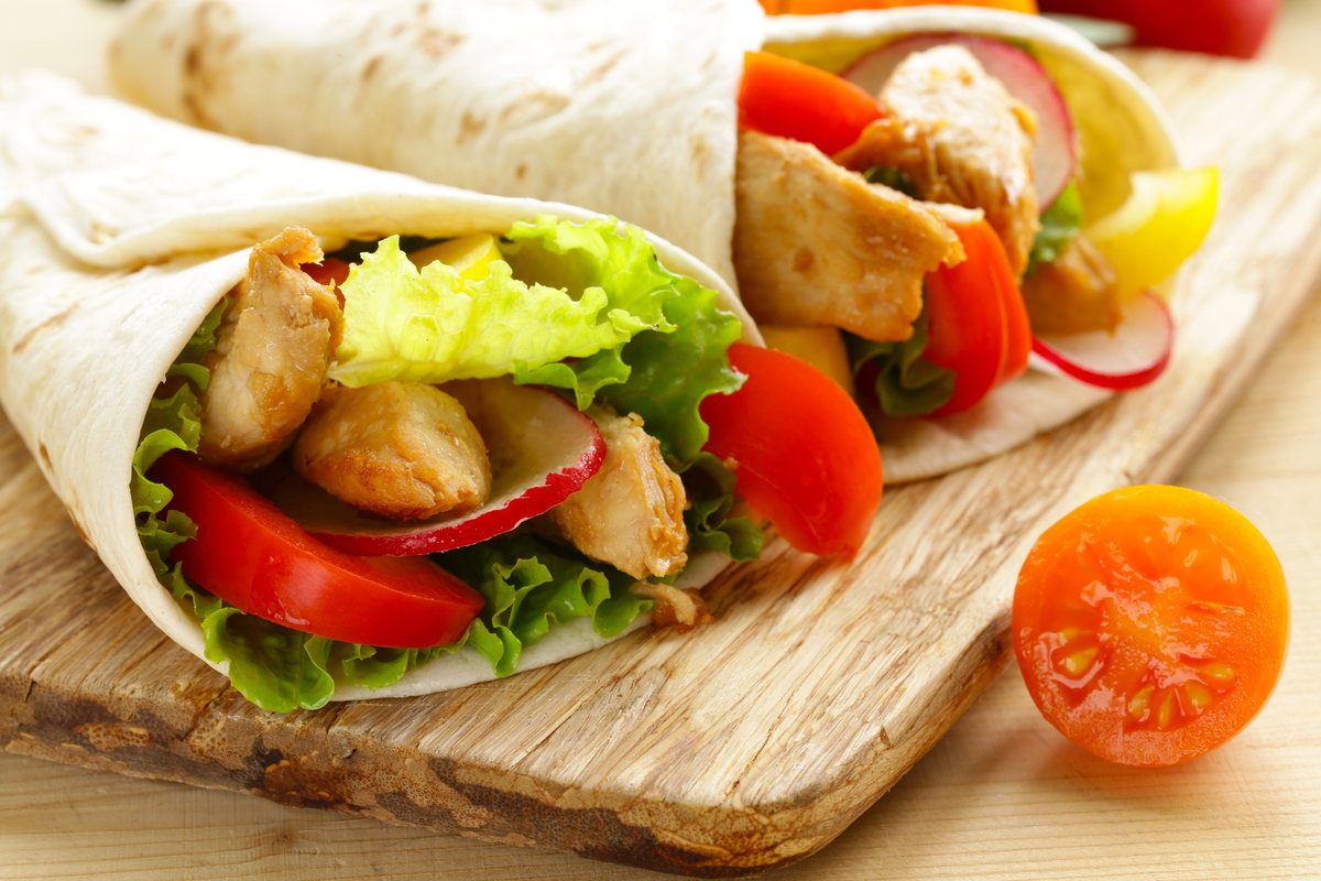 Tortilla z kurczakiem