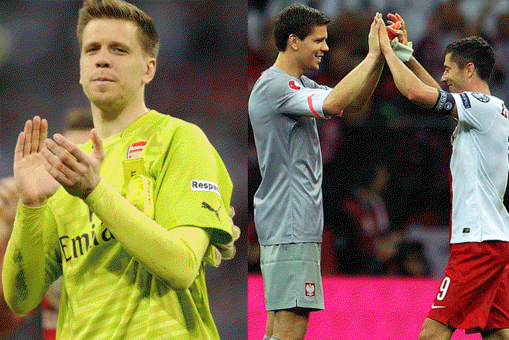 Wojciech Szczęsny, Robert Lewandowski