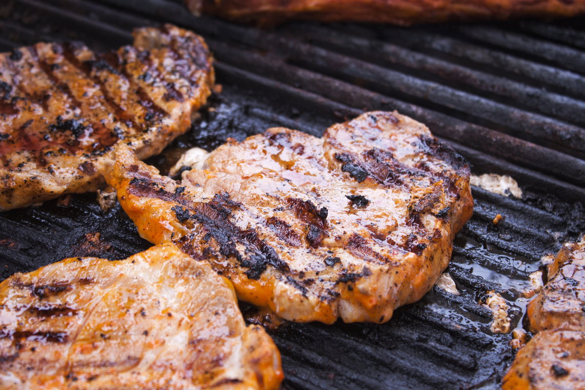 karkówka na grillu