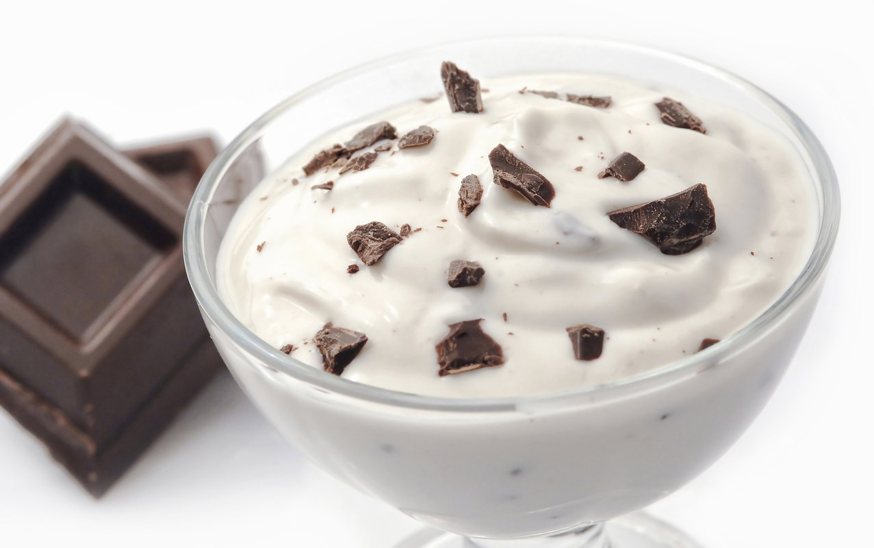 Lody jogurtowe