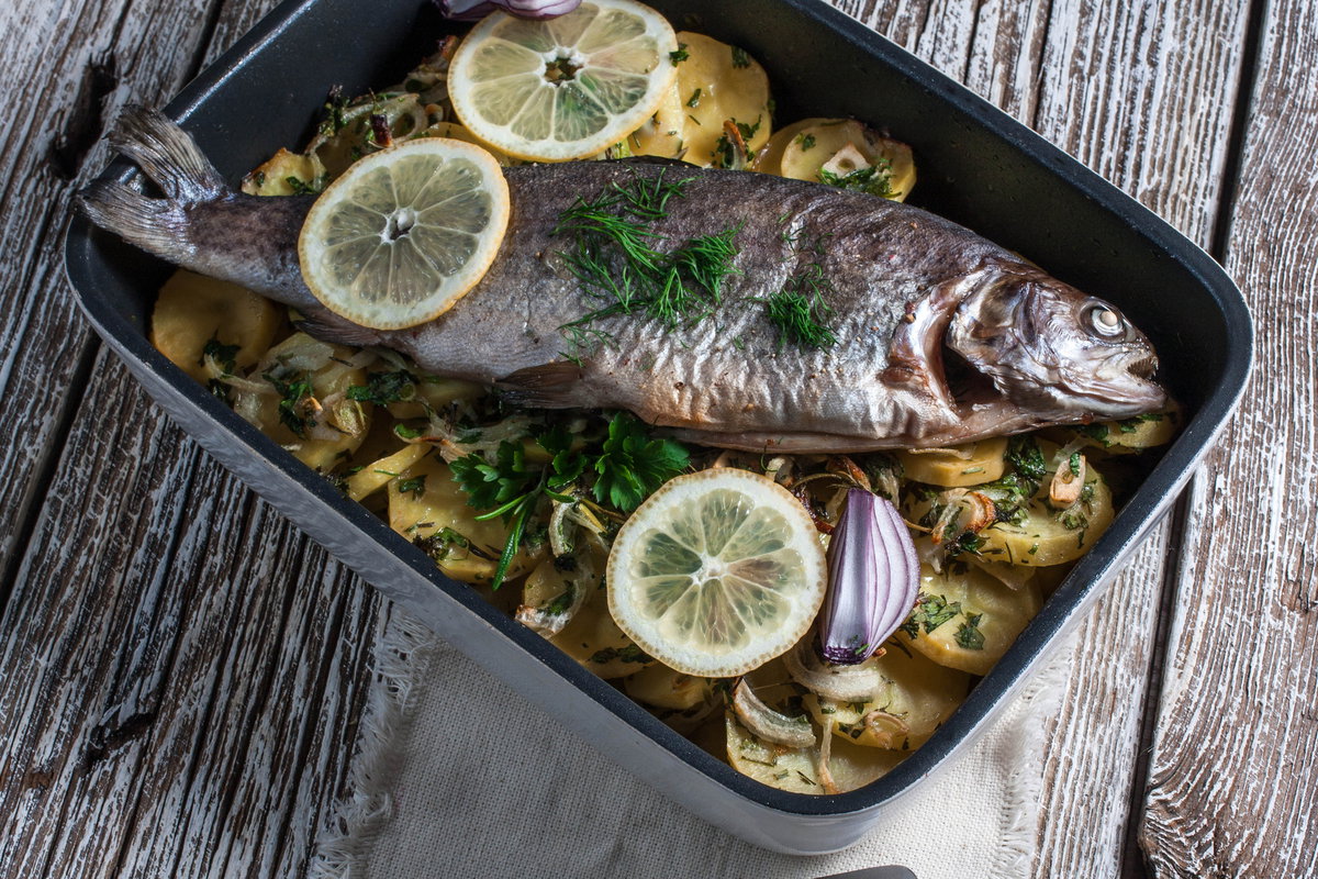 Pieczona ryba