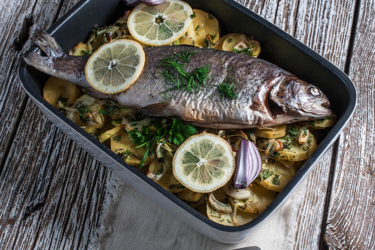 Pieczona ryba