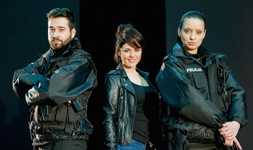 Kasia Cichopek w Policjantkach i policjantach