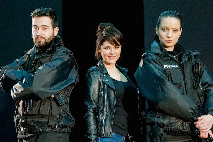 Kasia Cichopek w Policjantkach i policjantach