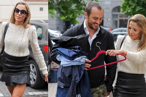 Ewa Chodakowska z mężem przyłapana przez paparazzi