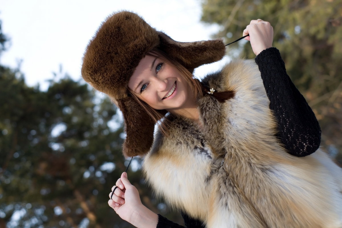 Futrzana kamizelka