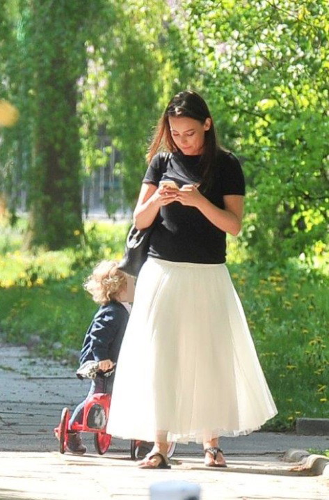 Anna Mucha z synkiem Teodorem