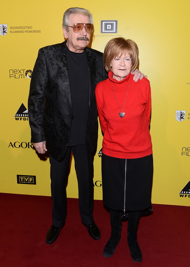 Maria Czubaszek i Wojciech Karolak