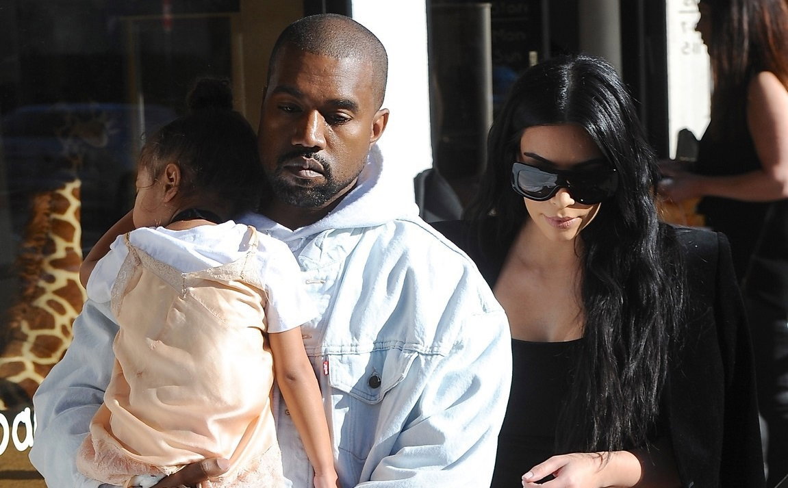 North West, Kanye West, Kim Kardashian