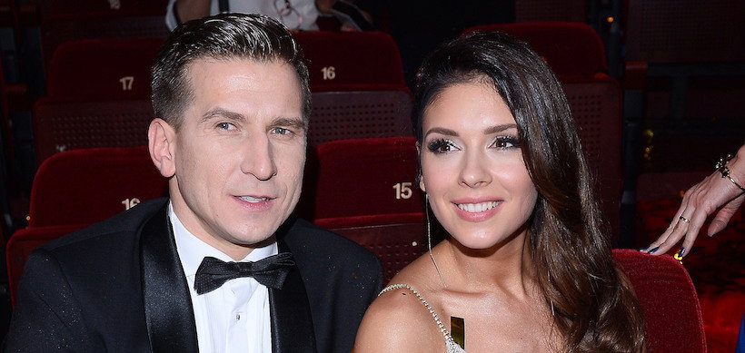Tomasz Barański i Klaudia Halejcio