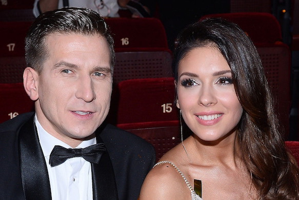 Tomasz Barański i Klaudia Halejcio