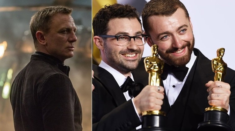 Daniel Craig, Sam Smith, Jimmy Napes