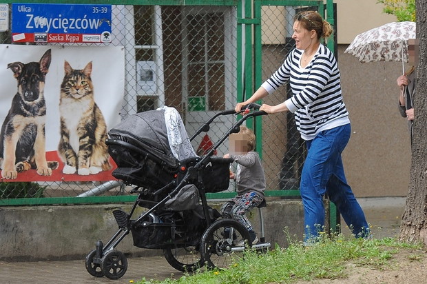 2016.05.04 Warszawa
Beata Sadowska z dziecmi
FOT TERENT/FRB/AF EOS