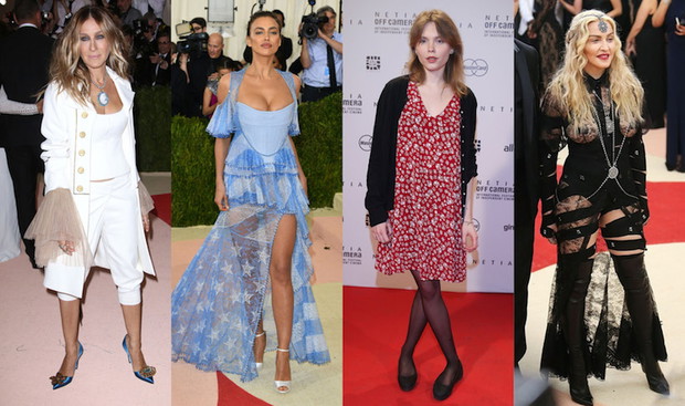Sarah Jessica Parker, Irina Shayk, Agata Trzebuchowska, Madonna