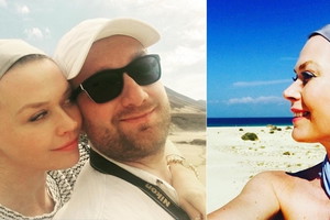 Tamara Arciuch i Bartek Kasprzykowski na wakacjach
