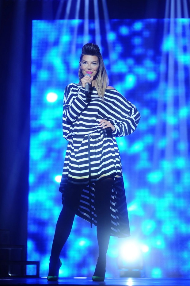 Edyta Górniak na koncercie w Olsztynie